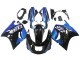 Billige Kawasaki ZZR1100 Motorrad Verkleidung 1990-1992 - Blau Glanzendes Schwarz