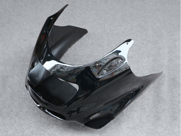 Billige Kawasaki ZZR1100 Motorrad Verkleidung 1993-2003 - Glanzendes Schwarz