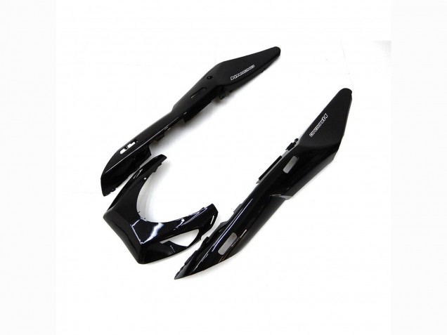 Billige Kawasaki GTR1400/ZG1400 Motorrad Verkleidung 2007-2009 - Matt Schwarz Grun Linie