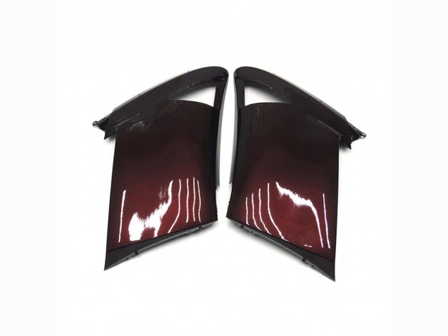 Billige Kawasaki GTR1400/ZG1400 Motorrad Verkleidung 2007-2009 - Kastanienbraun Rot Schwarz