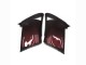Billige Kawasaki GTR1400/ZG1400 Motorrad Verkleidung 2007-2009 - Kastanienbraun Rot Schwarz