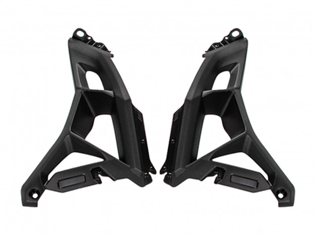 Billige Kawasaki Versys 650 Motorrad Verkleidung 2021-2024 - Matt Schwarz
