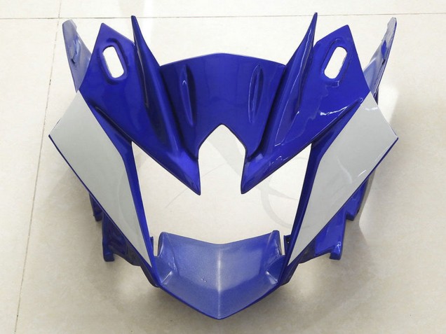 Billige Yamaha FZ6R Motorrad Verkleidung 2009-2015 - Blau Weiss