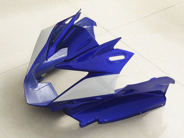 Billige Yamaha FZ6R Motorrad Verkleidung 2009-2015 - Blau Weiss