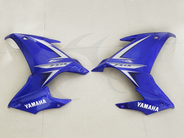 Billige Yamaha FZ6R Motorrad Verkleidung 2009-2015 - Blau Weiss
