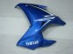 Billige Yamaha FZ6R Motorrad Verkleidung 2009-2015 - Blau Weiss