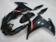 Billige Yamaha FZ6R Motorrad Verkleidung 2009-2015 - Glanzendes Schwarz Rot