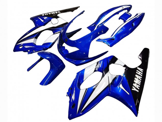 Billige Yamaha YZF600R Thundercat Motorrad Verkleidung 1996-2007 - Blau Weiss Schwarz