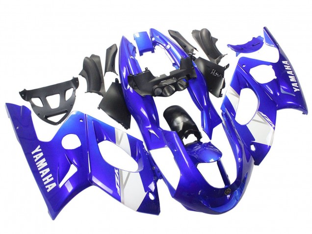 Billige Yamaha YZF600R Thundercat Motorrad Verkleidung 1996-2007 - Blau Weiss Silber