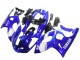 Billige Yamaha YZF600R Thundercat Motorrad Verkleidung 1996-2007 - Blau Weiss Silber
