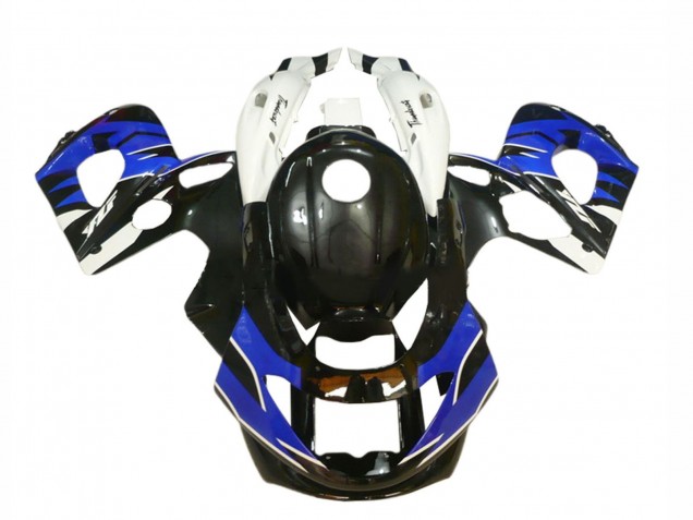 Billige Yamaha YZF600R Thundercat Motorrad Verkleidung 1996-2007 - Glanzendes Schwarz Blau Weiss