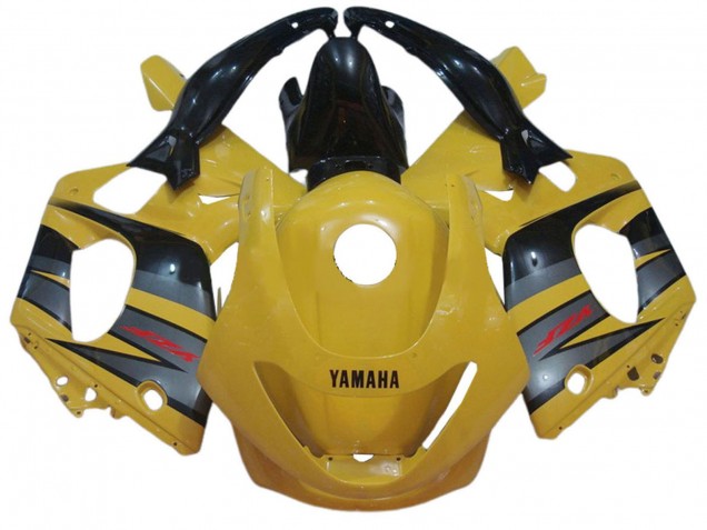 Billige Yamaha YZF600R Thundercat Motorrad Verkleidung 1996-2007 - Gelb Grau Schwarz