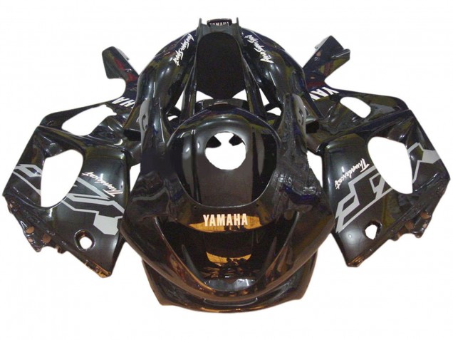 Billige Yamaha YZF600R Thundercat Motorrad Verkleidung 1996-2007 - Glanzendes Schwarz Chameleon