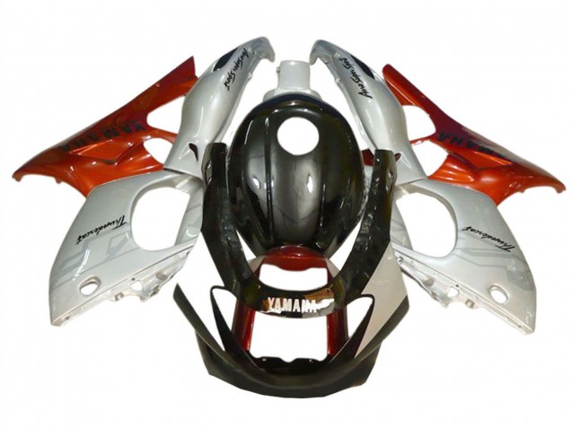 Billige Yamaha YZF600R Thundercat Motorrad Verkleidung 1996-2007 - Schwarz Silber Orange