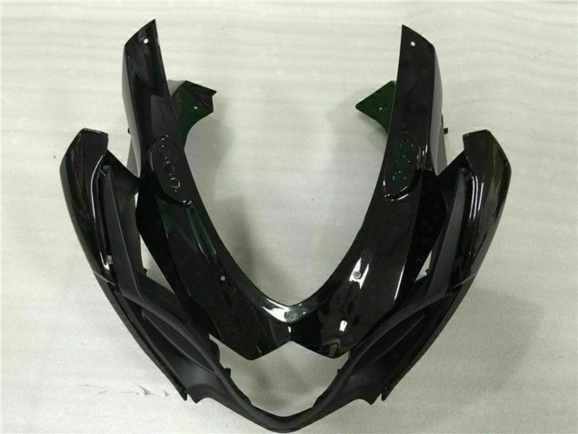Billige Suzuki GSXR 1000 Motorrad Verkleidung 2009-2016 - Glanzendes Schwarz Matt Schwarz
