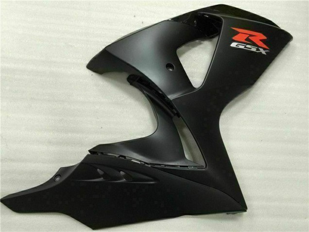 Billige Suzuki GSXR 1000 Motorrad Verkleidung 2009-2016 - Glanzendes Schwarz Matt Schwarz