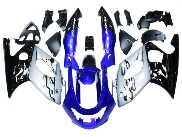 Billige Yamaha YZF600R Thundercat Motorrad Verkleidung 1996-2007 - Blau Silber Schwarz
