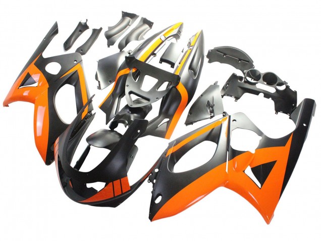 Billige Yamaha YZF600R Thundercat Motorrad Verkleidung 1996-2007 - Schwarz Orange