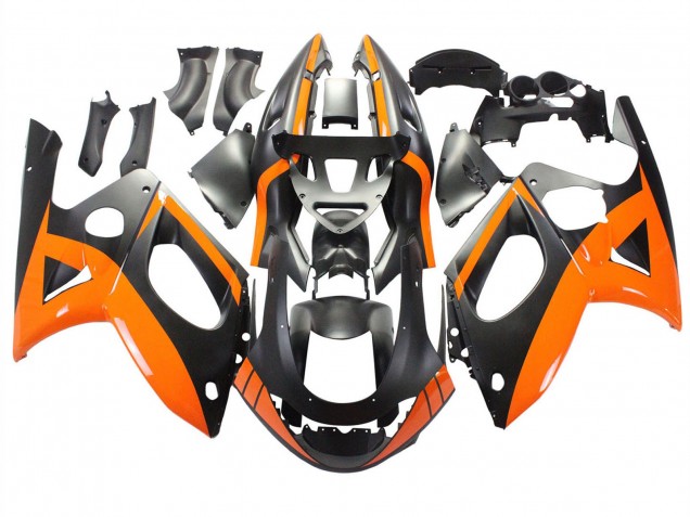 Billige Yamaha YZF600R Thundercat Motorrad Verkleidung 1996-2007 - Schwarz Orange