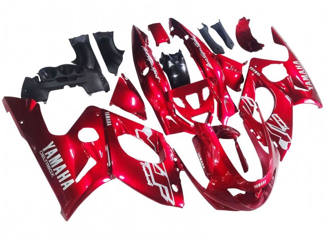 Billige Yamaha YZF600R Thundercat Motorrad Verkleidung 1996-2007 - Rot Weiss Thunderace