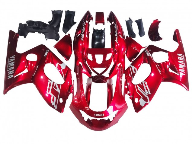 Billige Yamaha YZF600R Thundercat Motorrad Verkleidung 1996-2007 - Rot Weiss Thunderace