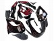 Billige Yamaha YZF 1000R Thunderace Motorrad Verkleidung 1997-2007 - Schwarz mit Dunkel Rot Flamme