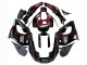 Billige Yamaha YZF 1000R Thunderace Motorrad Verkleidung 1997-2007 - Schwarz mit Dunkel Rot Flamme