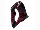 Billige Yamaha YZF 1000R Thunderace Motorrad Verkleidung Kit 1997-2007 - Schwarz mit Rot Flamme
