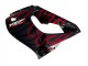 Billige Yamaha YZF 1000R Thunderace Motorrad Verkleidung Kit 1997-2007 - Schwarz mit Rot Flamme