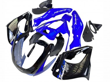 Billige Yamaha YZF 1000R Thunderace Motorrad Verkleidung 1997-2007 - Blau Schwarz Thunderace