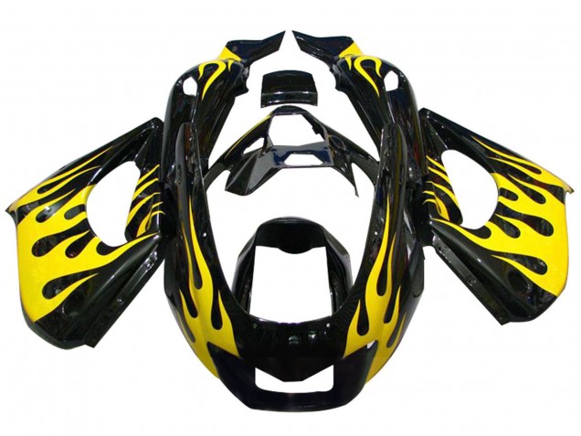 Billige Yamaha YZF 1000R Thunderace Motorrad Verkleidung 1997-2007 - Schwarz Gelb