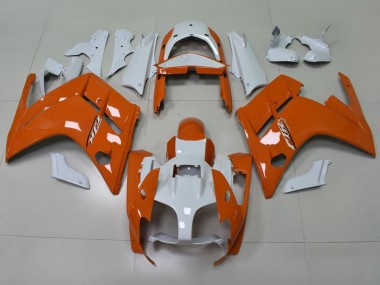 Billige Yamaha FJR1300 Motorrad Verkleidung 2001-2006 - Orange Weiss