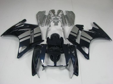 Billige Yamaha FJR1300 Motorrad Verkleidung 2001-2006 - Glanzendes Schwarz Silber