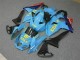 Billige Suzuki GSXR 1000 Motorrad Verkleidung 2009-2016 - Blau Gelb Rizla 19 Rot