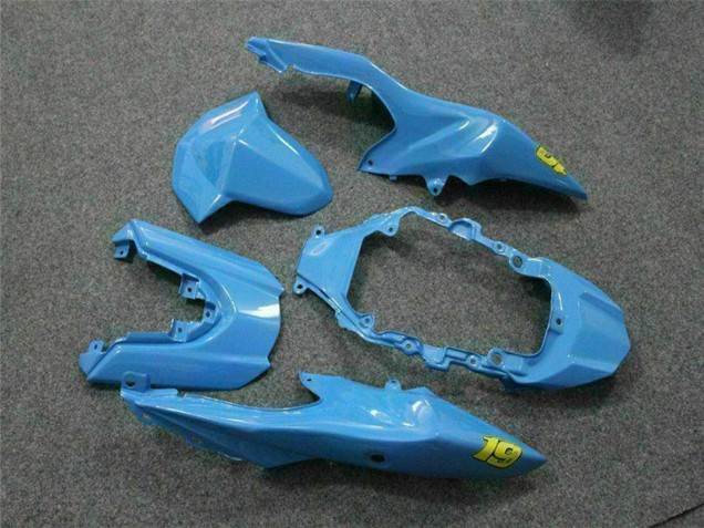 Billige Suzuki GSXR 1000 Motorrad Verkleidung 2009-2016 - Blau Gelb Rizla 19 Rot