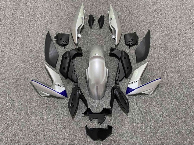 Billige Yamaha XJ6 Motorrad Verkleidung 2009-2012 - Silber Blau