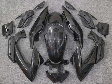Billige Yamaha XJ6 Motorrad Verkleidung 2009-2012 - Schwarze Carbonfaser