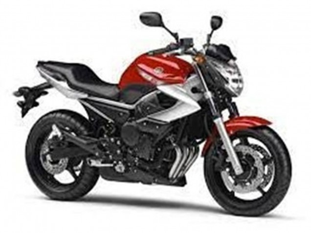 Billige Yamaha XJ6 Motorrad Verkleidung 2009-2012 - Rot Silber