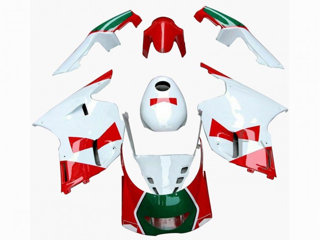 Billige Yamaha TZR250 3XV Motorrad Verkleidung 1991-1994 - Weiss Rot Grun