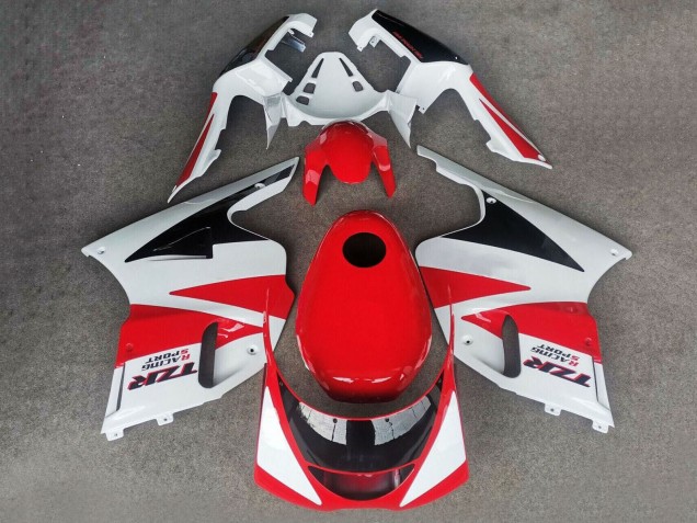 Billige Yamaha TZR250 3XV Motorrad Verkleidung 1991-1994 - Weiss Rot Schwarz Rennen