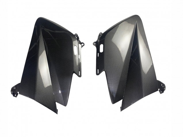 Billige Yamaha TMAX530 Motorrad Verkleidung 2012-2014 - Schwarze Carbonfaser