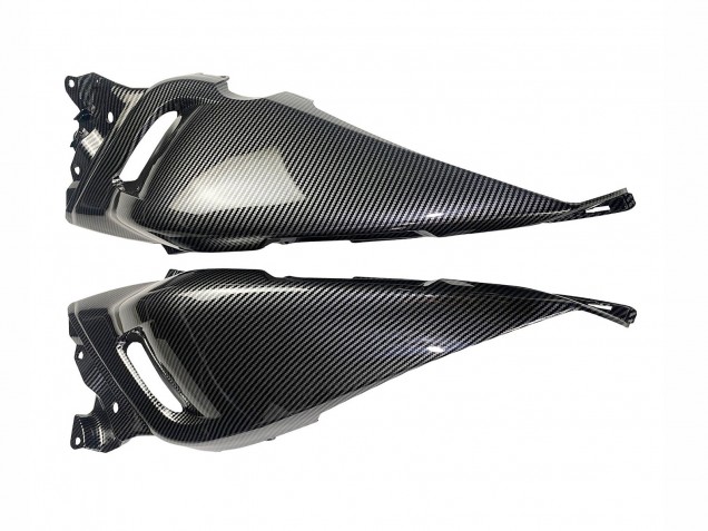 Billige Yamaha TMAX530 Motorrad Verkleidung 2012-2014 - Schwarze Carbonfaser