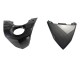 Billige Yamaha TMAX530 Motorrad Verkleidung 2012-2014 - Schwarze Carbonfaser