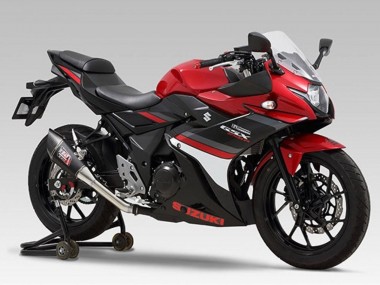 Billige Suzuki GSX250R Motorrad Verkleidung 2017-2020 - Rot Weiss Schwarz