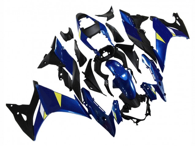 Billige Suzuki GSX250R Motorrad Verkleidung 2017-2020 - Blau Gelb Schwarz