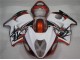 Billige Suzuki GSXR 1300 Hayabusa Motorrad Verkleidung 1996-2007 - Weiss Orange Schwarz
