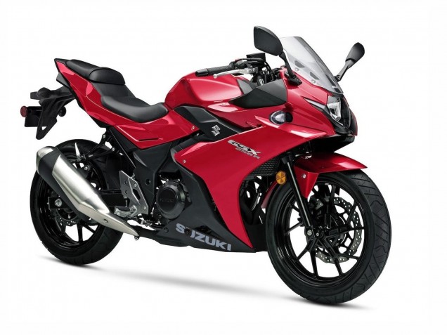 Billige Suzuki GSX250R Motorrad Verkleidung 2017-2020 - Rot Schwarz