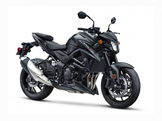 Billige Suzuki GSX-S 750 Motorrad Verkleidung 2017-2022 - Matt Schwarz