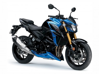 Billige Suzuki GSX-S 750 Motorrad Verkleidung 2017-2022 - Blau Schwarz