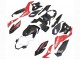 Billige Suzuki GSX-S 750 Motorrad Verkleidung 2017-2022 - Rot Weiss